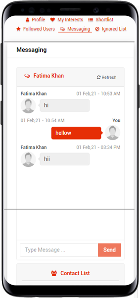 Free Chat Feature